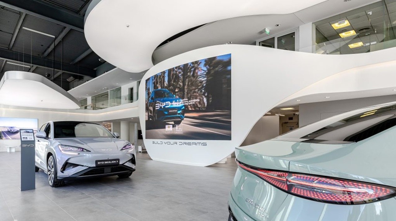 BYD Vilnius – pagrindinis ekranas